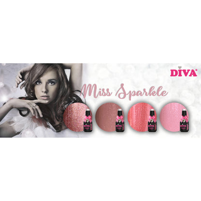 DIVA Gellak Miss Sparkle Collection 4x 10 ml (uitverkocht)