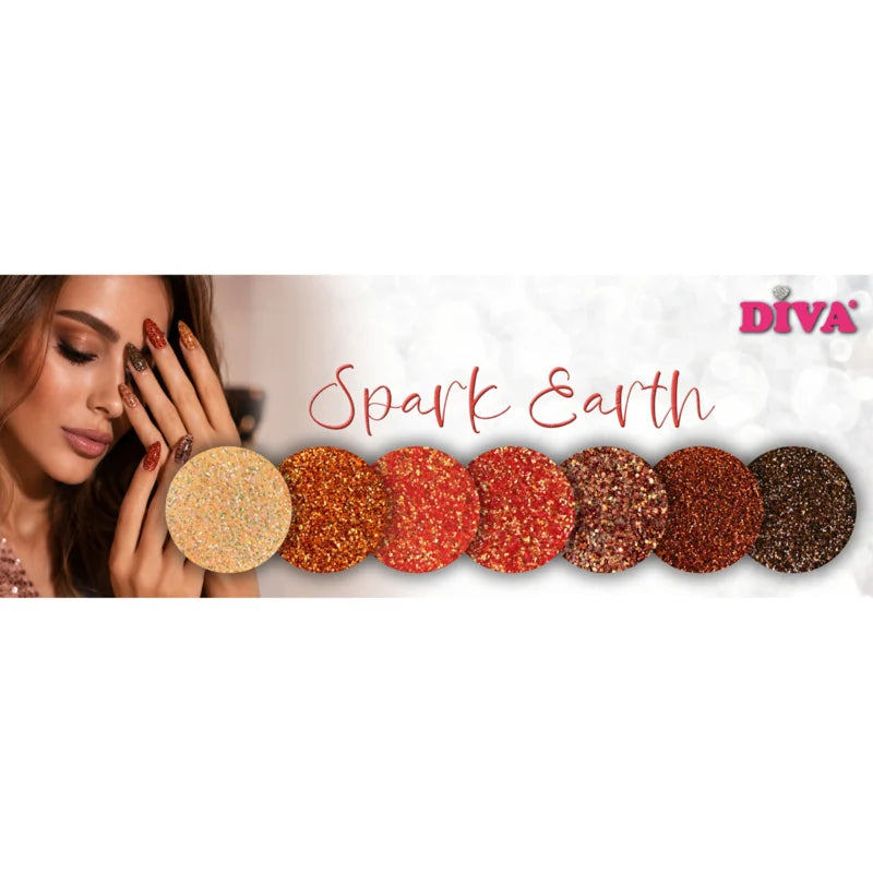 Diamondline Spark Earth Amber Flame