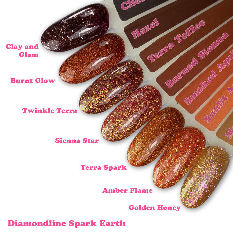 Diamondline Spark Earth Amber Flame