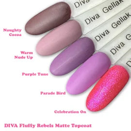 DIVA Gellak Fluffy Rebels Collection 5x 10 ml - Beauty by Wenn