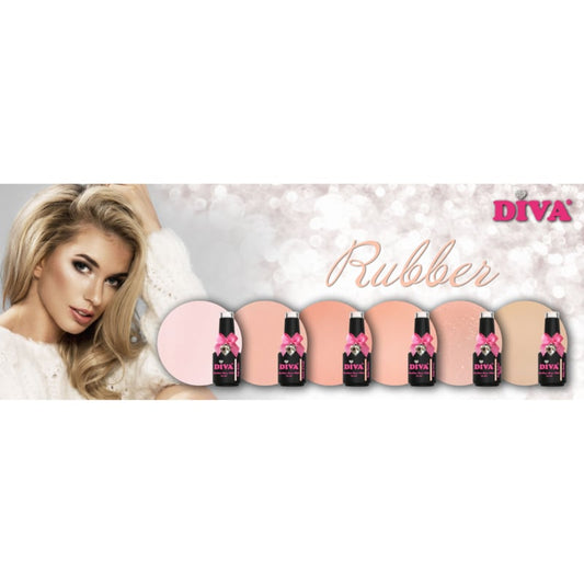 DIVA Rubber Basecoat Classic Collection 15 ml PRO