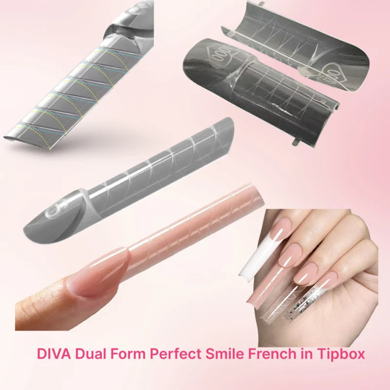DIVA Dual Form Perfect Smile French in Tipbox 120 pcs