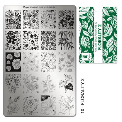 Moyra Stamping Plaat 10 Florality 2 - Beauty by Wenn