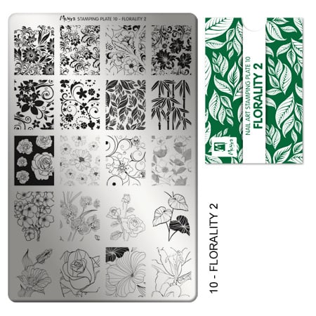 Moyra Stamping Plaat 10 Florality 2 - Beauty by Wenn