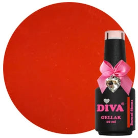 DIVA Gellak Spicy Earth Diva Shades Collection 8x 10 ml #D - met gratis Colorpop Stickers