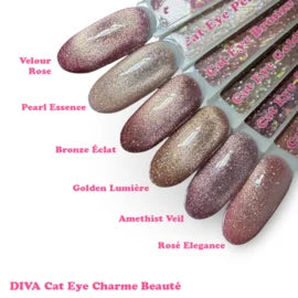 DIVA Gellak Cat Eye Rosé Elegance 10 ml #