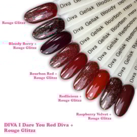 DIVA Gellak I Dare You Red Diva Collection 5x 10 ml