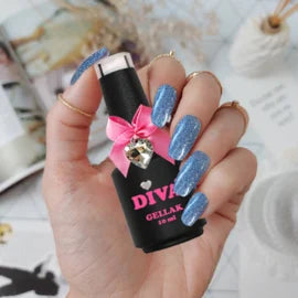 DIVA Gellak Azure Wish 10 ml - Beauty by Wenn