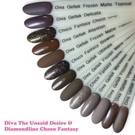 DIVA Gellak The Unsaid Desire Collection 5x 10 ml