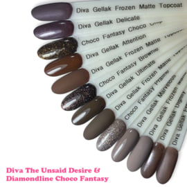 DIVA Gellak The Unsaid Desire Collection 5x 10 ml