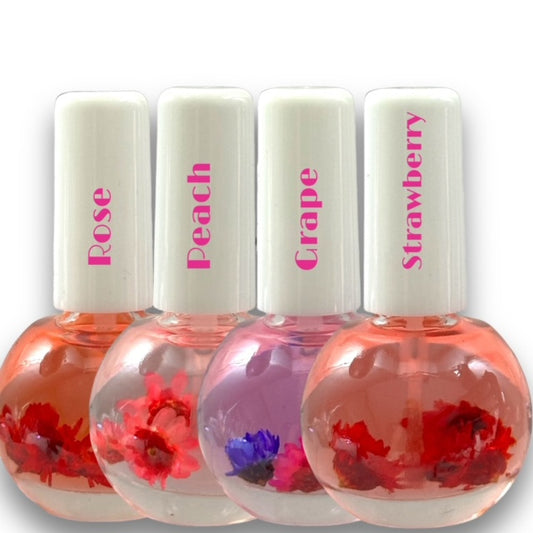 Diva Scented Cuticle Oil set 4 pcs - Beauty by Wenn