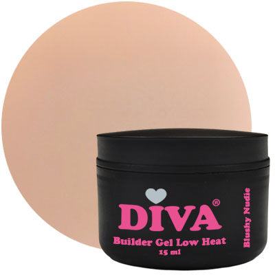 DIVA Builder Gel LOW HEAT Blushy Nudie 15 ml