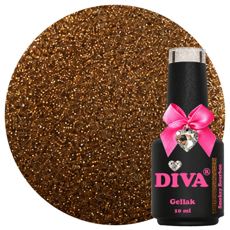 DIVA Gellak Smokey Bourbon 10 ml #