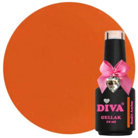 DIVA Gellak Spicy Earth Diva Shades Collection 8x 10 ml #D - met gratis Colorpop Stickers