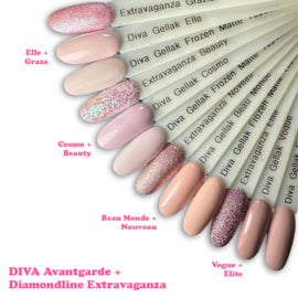 DIVA Gellak Avantgarde Collection 4x 10 ml #D