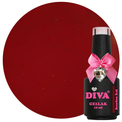 DIVA Gellak Bourbon Red 10 ml (tijdelijk uitverkocht)