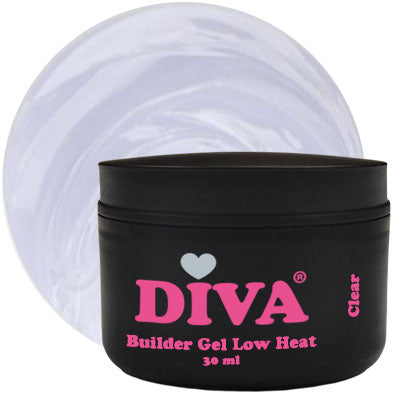 DIVA Builder Gel LOW HEAT Clear 50 ml