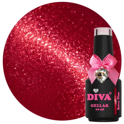 DIVA Gellak Cat Eye Berry Wine 10 ml #