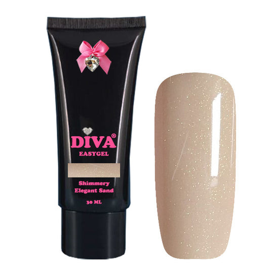 Diva Easygel Shimmery Elegant Sand 30 ml - Beauty by Wenn