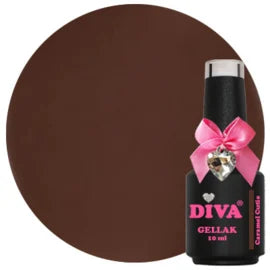 DIVA Gellak Brown Rebel Diva Edition Collection 6x 10 ml # - met gratis Colorpop Stickers