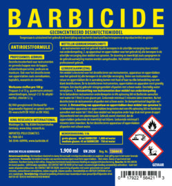 Barbicide desinfectie spray 6 bullets + lege navul spray - Beauty by Wenn